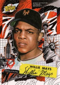 2020 Topps Project 2020 #332 Willie Mays Front