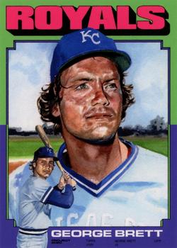 2020 Topps Project 2020 #344 George Brett Front
