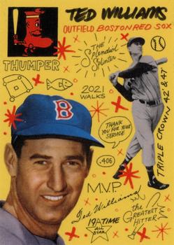 2020 Topps Project 2020 #370 Ted Williams Front