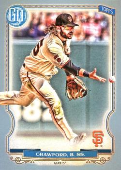 2020 Topps Gypsy Queen - Silver #49 Brandon Crawford Front