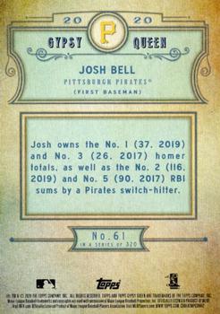 2020 Topps Gypsy Queen - Silver #61 Josh Bell Back