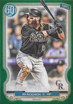 2020 Topps Gypsy Queen - Green #103 Charlie Blackmon Front