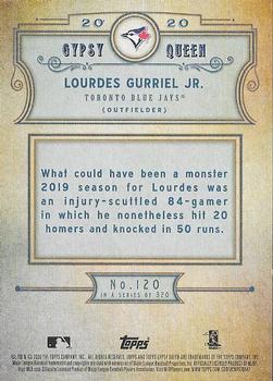 2020 Topps Gypsy Queen - Green #120 Lourdes Gurriel Jr. Back
