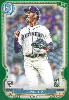 2020 Topps Gypsy Queen - Green #144 Justin Dunn Front