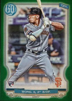2020 Topps Gypsy Queen - Green #161 Kean Wong Front
