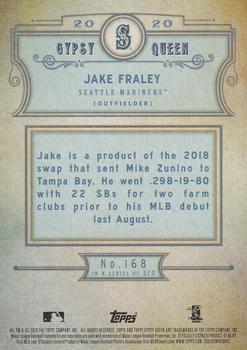 2020 Topps Gypsy Queen - Green #168 Jake Fraley Back