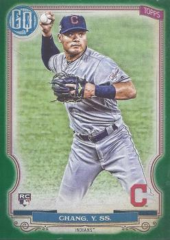 2020 Topps Gypsy Queen - Green #171 Yu Chang Front