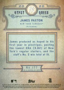 2020 Topps Gypsy Queen - Green #177 James Paxton Back