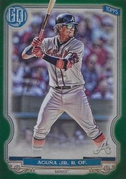 2020 Topps Gypsy Queen - Green #187 Ronald Acuña Jr. Front