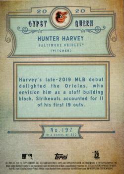 2020 Topps Gypsy Queen - Green #197 Hunter Harvey Back