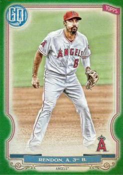 2020 Topps Gypsy Queen - Green #215 Anthony Rendon Front