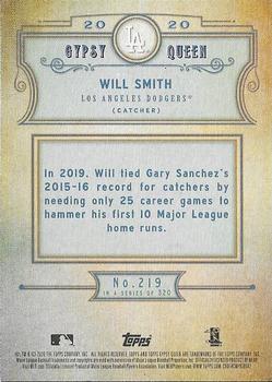 2020 Topps Gypsy Queen - Green #219 Will Smith Back