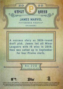 2020 Topps Gypsy Queen - Green #220 James Marvel Back