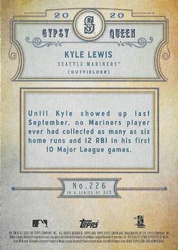 2020 Topps Gypsy Queen - Green #226 Kyle Lewis Back