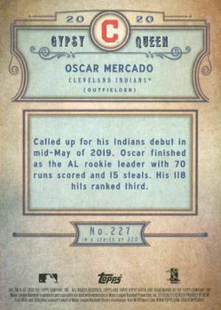 2020 Topps Gypsy Queen - Green #227 Oscar Mercado Back