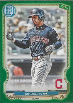 2020 Topps Gypsy Queen - Green #228 Francisco Lindor Front