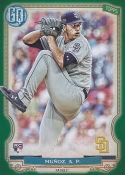 2020 Topps Gypsy Queen - Green #262 Andres Muñoz Front