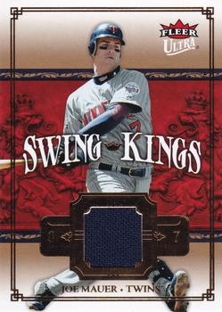 2007 Ultra - Swing Kings Materials #SK-JM Joe Mauer Front