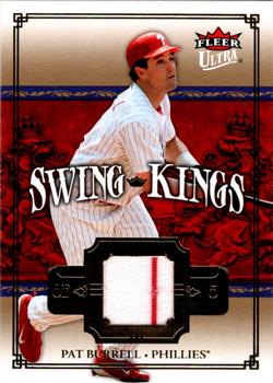 2007 Ultra - Swing Kings Materials #SK-PB Pat Burrell Front