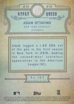 2020 Topps Gypsy Queen - Missing Nameplate #169 Adam Ottavino Back