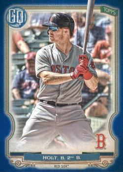 2020 Topps Gypsy Queen - Blue #19 Brock Holt Front
