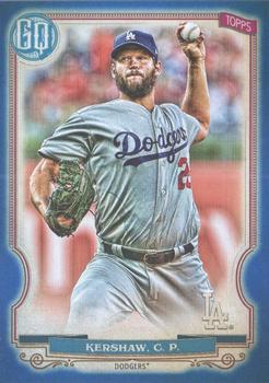 2020 Topps Gypsy Queen - Blue #21 Clayton Kershaw Front