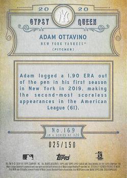 2020 Topps Gypsy Queen - Blue #169 Adam Ottavino Back