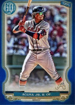 2020 Topps Gypsy Queen - Blue #187 Ronald Acuña Jr. Front