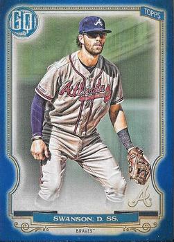 2020 Topps Gypsy Queen - Blue #221 Dansby Swanson Front