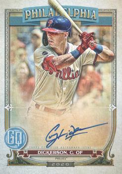 2020 Topps Gypsy Queen - Autographs #GQA-CD Corey Dickerson Front