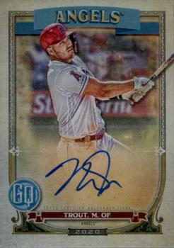 2020 Topps Gypsy Queen - Autographs #GQA-MT Mike Trout Front
