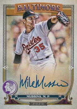 2020 Topps Gypsy Queen - Autographs GQ Logo Swap #GQA-MM Mike Mussina Front
