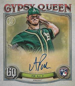 2020 Topps Gypsy Queen - Mini Rookie Autographs #MRA-AP A.J. Puk Front