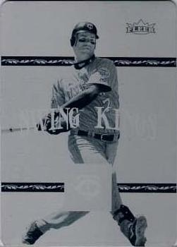 2007 Ultra - Swing Kings Printing Plates Cyan #SK-JM Joe Mauer Front