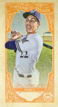 2020 Topps Gypsy Queen - Fortune Teller Minis #FTM-13 Christian Yelich Front
