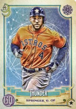 2020 Topps Gypsy Queen - Tarot of the Diamond #TOD-13 George Springer Front