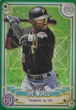 2020 Topps Gypsy Queen - Tarot of the Diamond Green #TOD-4 Starling Marte Front