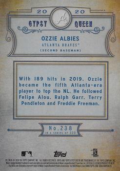 2020 Topps Gypsy Queen - Chrome Box Toppers #238 Ozzie Albies Back