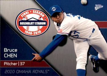 2010 MultiAd Omaha Royals #6 Bruce Chen Front