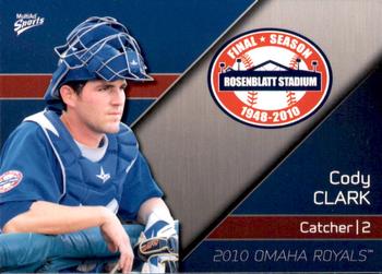 2010 MultiAd Omaha Royals #7 Cody Clark Front