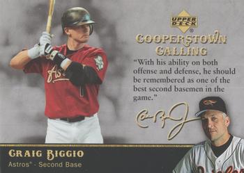2007 Upper Deck - Cooperstown Calling #CC-BI Craig Biggio Front