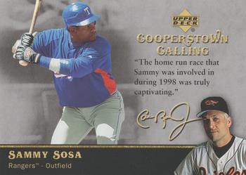 2007 Upper Deck - Cooperstown Calling #CC-SS Sammy Sosa Front