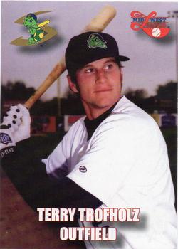2004 Rockwell Collins Midwest League All-Stars #9 Terry Trofholz Front