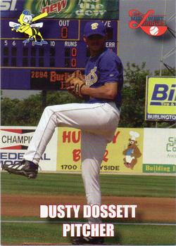 2004 Rockwell Collins Midwest League All-Stars #10 Dusty Dossett Front