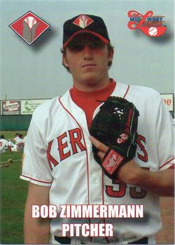 2004 Rockwell Collins Midwest League All-Stars #17 Bob Zimmermann Front