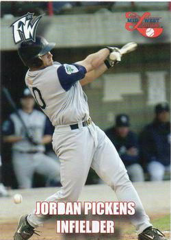 2004 Rockwell Collins Midwest League All-Stars #30 Jordan Pickens Front