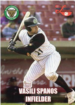 2004 Rockwell Collins Midwest League All-Stars #41 Vasili Spanos Front