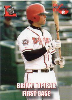 2004 Rockwell Collins Midwest League All-Stars #43 Brian Dopirak Front