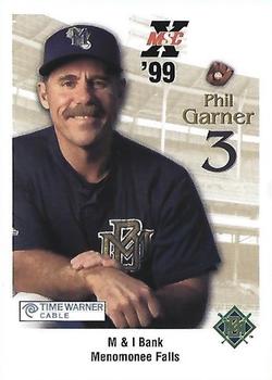 1999 Milwaukee Brewers Police - M&I Bank, Menomonee Falls #NNO Phil Garner Front