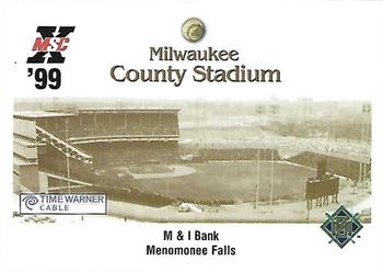 1999 Milwaukee Brewers Police - M&I Bank, Menomonee Falls #NNO Milwaukee County Stadium Front